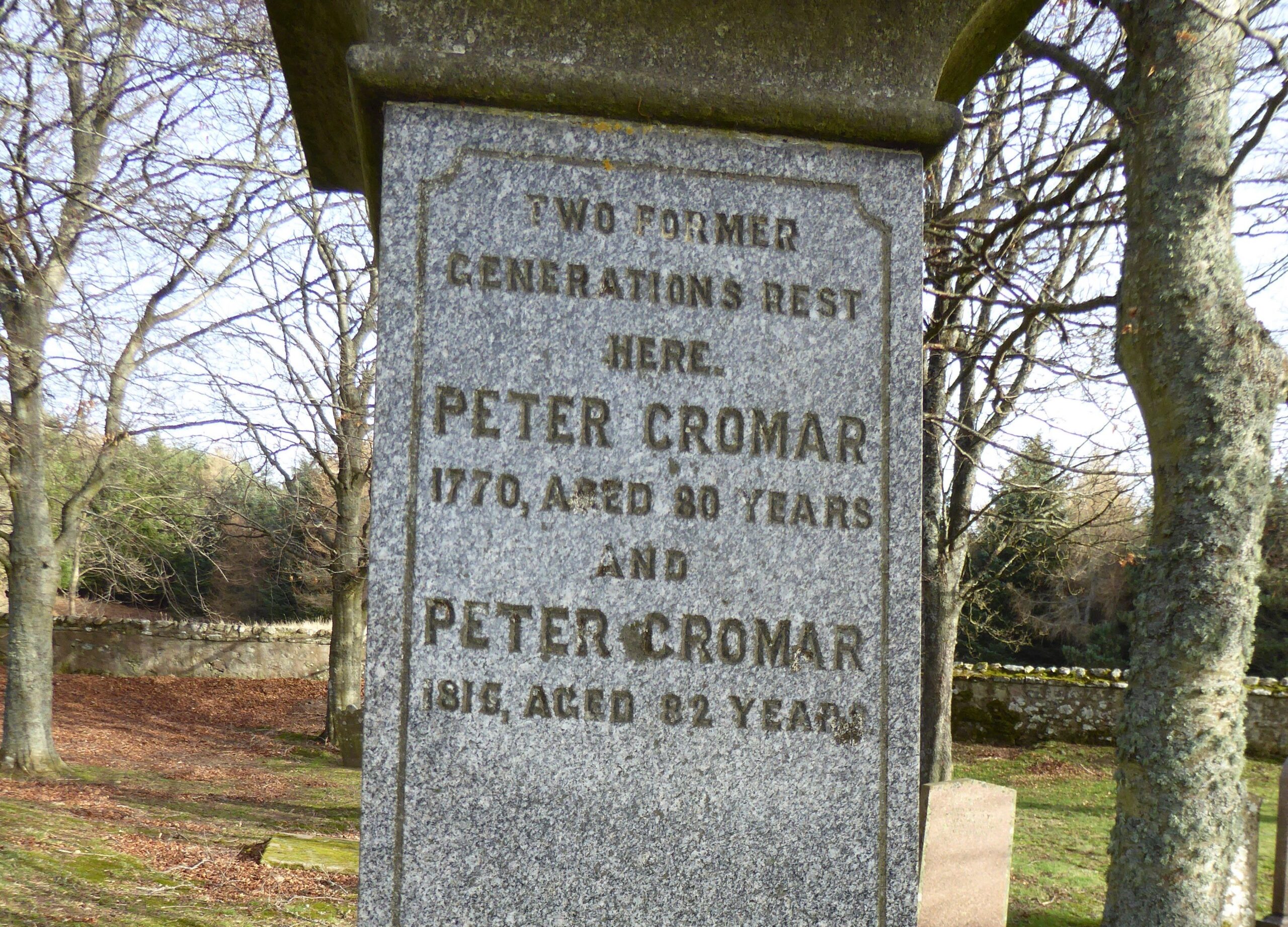 Peter Cromar 1690 descendancy study is complete!